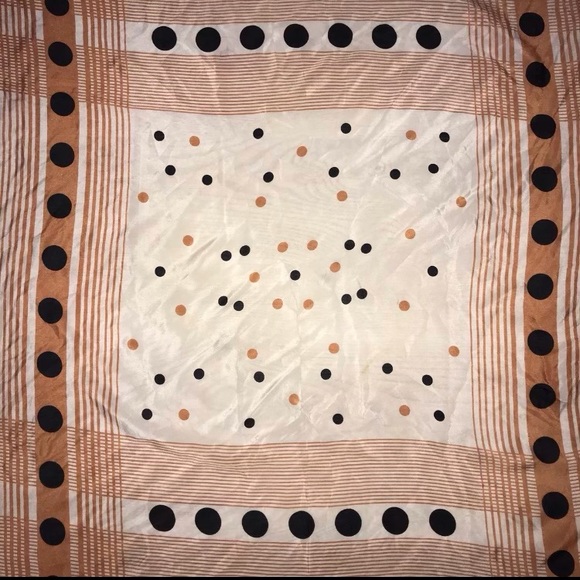 Polka Dot Head Scarf - Picture 3 of 3